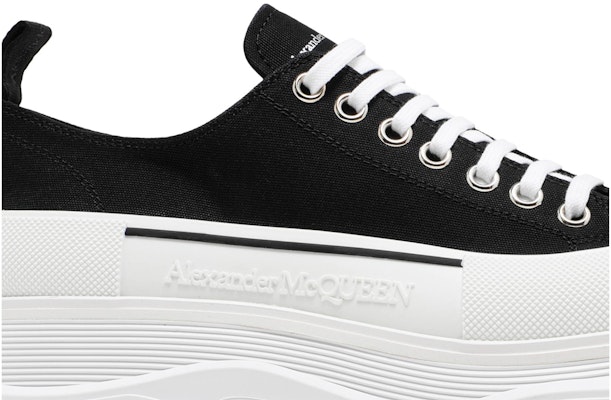 Alexander McQueen Tread Slick Lace Up 'Black White' 604257-W4L32-1070 Order Alexander McQueen Tread Slick Lace Up 'Black White' 604257-W4L32-1070