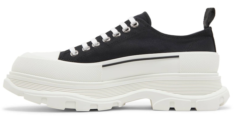 Alexander McQueen Tread Slick Lace Up 'Black White' 705660-W4MV2-1070 Lookbook Alexander McQueen Tread Slick Lace Up 'Black White' 705660-W4MV2-1070