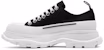 (W) Alexander McQueen Tread Slick Lace Up 'Hitam Putih' 611705-W4L32-1070