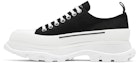 Lookbook Alexander McQueen Tread Slick Lace Up 'Hitam Putih' 604257-W4L32-1070