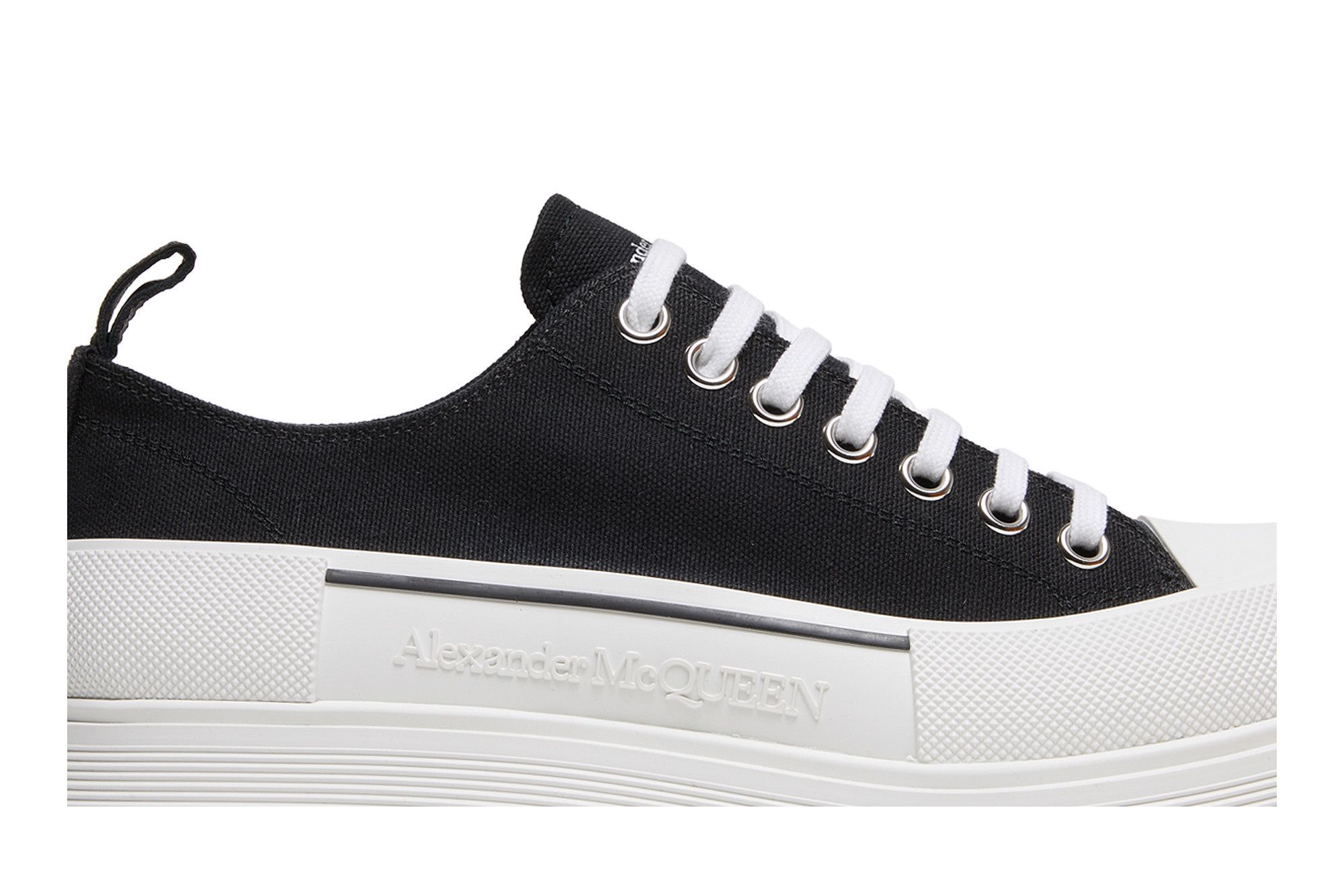 Lookbook Alexander McQueen Tread Slick Schnürer ''Schwarz Weiß'' 604257-W4MV2-1070