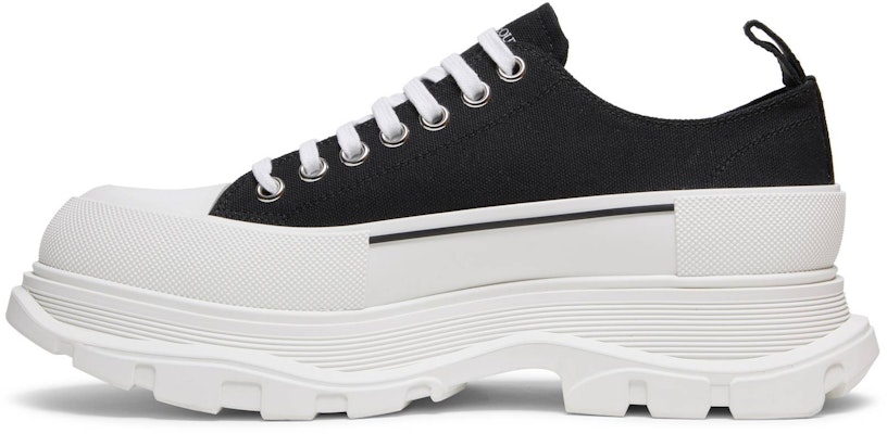 Alexander McQueen Tread Slick Lace Up 'Black White' 604257-W4MV2-1070 Lookbook Alexander McQueen Tread Slick Lace Up 'Black White' 604257-W4MV2-1070