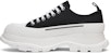 Alexander McQueen Tread Slick Lace Up 'Hitam Putih' 604257-W4MV2-1070