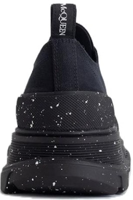 Alexander McQueen Tread Slick Lace Up 'Black White Paint Splatter' 682414-W4MVI-1070 Purchase Alexander McQueen Tread Slick Lace Up 'Black White Paint Splatter' 682414-W4MVI-1070