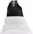 (W) Alexander McQueen Tread Slick Lace Up 'Hitam Putih' 611705-W4L32-1070