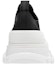 Sizing Alexander McQueen Tread Slick Lace Up 'Hitam Putih' 604257-W4L32-1070