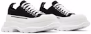 (W) Alexander McQueen Tread Slick Lace Up 'Hitam Putih' 611705-W4L32-1070
