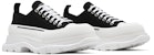 Alexander McQueen Tread Slick Lace Up 'Hitam Putih' 604257-W4L32-1070