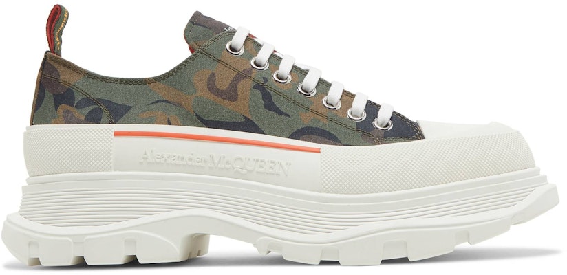 Alexander McQueen Tread Slick Lace Up 'Camo' Lelaki Kasut 683567-W4S11-3298 Buy Alexander McQueen Tread Slick Lace Up 'Camo' Lelaki Kasut 683567-W4S11-3298