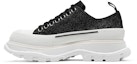 Lookbook (W) Alexander McQueen Tread Slick Lace-Up 'Galaxy Black' Lelaki Hitam 633902-WHW57-1027