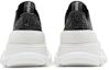 Details for (W) Alexander McQueen Tread Slick Lace-Up 'Galaxy Black' Lelaki Hitam 633902-WHW57-1027