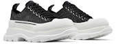 Cheap (W) Alexander McQueen Tread Slick Lace-Up 'Galaxy Black' Lelaki Hitam 633902-WHW57-1027