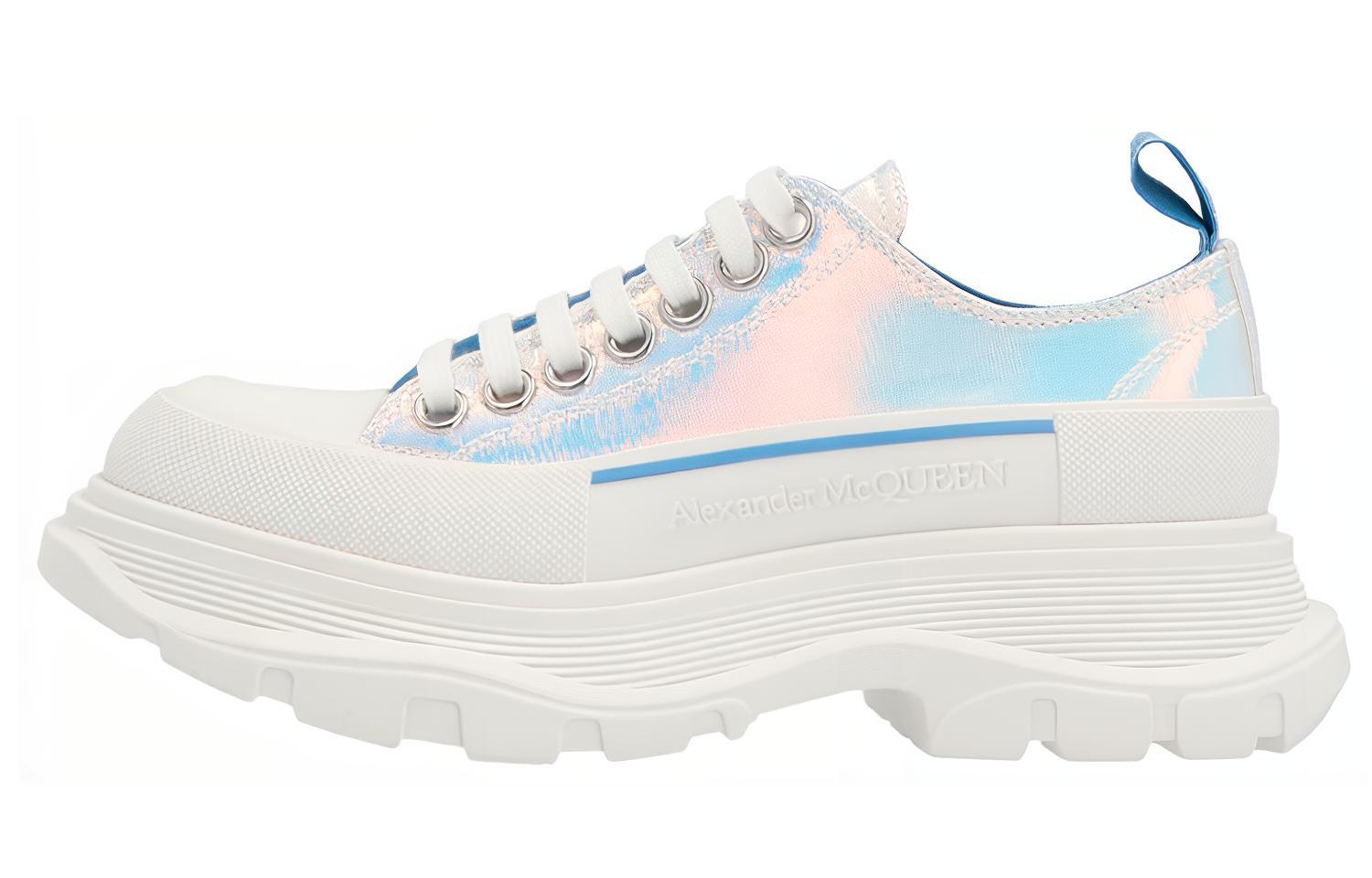 Buy Alexander McQueen Tread Slick Lace Up 'Iridescent' Kasut Berkilau 650780-W4PC1-9583