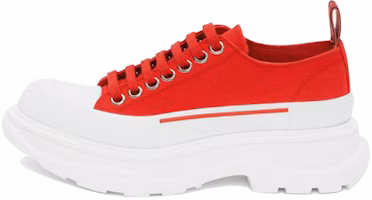 Alexander McQueen Tread Slick Lace Up 'Lust Red' 604257-W4L51-6487 Alexander McQueen Tread Slick Lace Up 'Lust Red' 604257-W4L51-6487