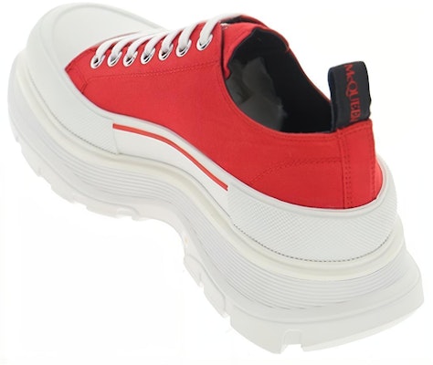 Alexander McQueen Tread Slick Lace Up 'Lust Red' 604257-W4L51-6487 Lookbook Alexander McQueen Tread Slick Lace Up 'Lust Red' 604257-W4L51-6487