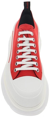 Alexander McQueen Tread Slick Lace Up 'Lust Red' 604257-W4L51-6487 Shop Alexander McQueen Tread Slick Lace Up 'Lust Red' 604257-W4L51-6487