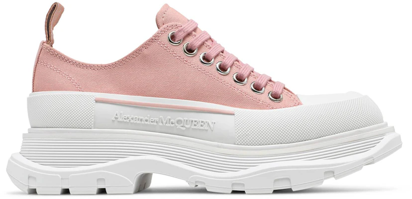 (Women) Alexander McQueen Tread Slick Lace Up 'Magnolia' 611705-W4LR1-9243 Buy (Women) Alexander McQueen Tread Slick Lace Up 'Magnolia' 611705-W4LR1-9243