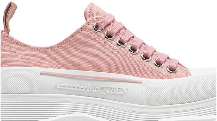 (Women) Alexander McQueen Tread Slick Lace Up 'Magnolia' 611705-W4LR1-9243 Order (Women) Alexander McQueen Tread Slick Lace Up 'Magnolia' 611705-W4LR1-9243