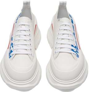Alexander McQueen Tread Slick Cordones 'Graffiti Logo McQueen - Blanco Azul' 682421-W4RQ9-9357 Lookbook Alexander McQueen Tread Slick Cordones 'Graffiti Logo McQueen - Blanco Azul' 682421-W4RQ9-9357
