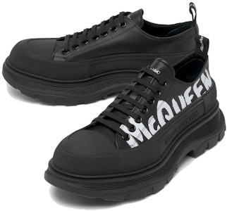 Alexander McQueen Tread Slick Graffiti Logo Negro - Botas Plataforma 682423WIABD1070/711108WIAT61070 Shop Alexander McQueen Tread Slick Graffiti Logo Negro - Botas Plataforma 682423WIABD1070/711108WIAT61070
