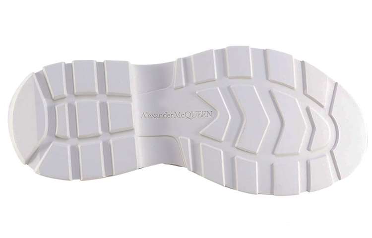 Purchase Alexander McQueen Tread Slick Cordones 'McQueen Graffiti Logo - Blanco' 682421-W4RQ2-9356