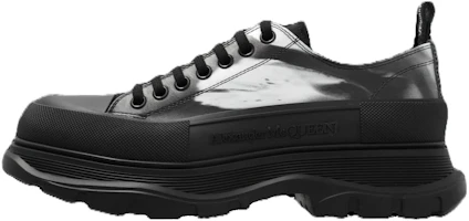 Alexander McQueen Tread Slick Lace Up 'Solarised Flower - Black' 756490-WIATP-1070 Alexander McQueen Tread Slick Lace Up 'Solarised Flower - Black' 756490-WIATP-1070