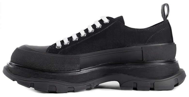 Alexander McQueen Tread Slick Lace Up 'Triple Black' 604257-W4L32-1000 Buy Alexander McQueen Tread Slick Lace Up 'Triple Black' 604257-W4L32-1000