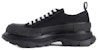Alexander McQueen Tread Slick Lace Up 'Triple Black' Hitam Penuh 604257-W4L32-1000
