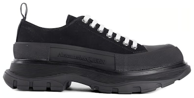 Alexander McQueen Tread Slick Cordones 'Triple Black' zapatillas negras 604257-W4L32-1000 Order Alexander McQueen Tread Slick Cordones 'Triple Black' zapatillas negras 604257-W4L32-1000