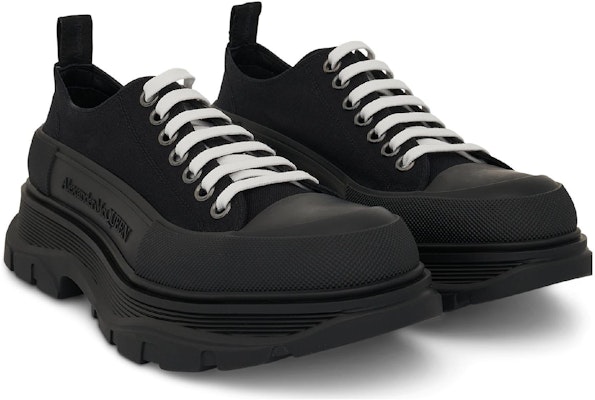 알렉산더 맥퀸 트레드 슬릭 레이스 업 '트리플 블랙' 705660-W4MV2-1000 Lookbook 알렉산더 맥퀸 트레드 슬릭 레이스 업 '트리플 블랙' 705660-W4MV2-1000