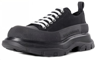 Alexander McQueen Tread Slick Cordones 'Triple Black' zapatillas negras 604257-W4L32-1000 Lookbook Alexander McQueen Tread Slick Cordones 'Triple Black' zapatillas negras 604257-W4L32-1000