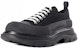 Alexander McQueen Tread Slick Lace Up 'Triple Black' Hitam Penuh 604257-W4L32-1000