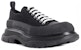 Alexander McQueen Tread Slick Lace Up 'Triple Black' Hitam Penuh 604257-W4L32-1000