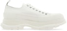 Order Alexander McQueen Tread Slick Lace Up 'Putih Triple' 627225WHZ629071-/-604257W4L329000-/-705660W4MV29000