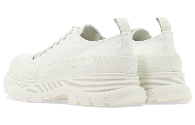 Shop アレキサンダー・マックイーン トレッド スリック レースアップ 'トリプルホワイト' 705660-W4MV2-9000 705660-W4MV2-9000