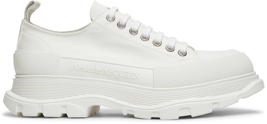 Alexander McQueen Tread Slick Lace Up 'White' 604257-W4L32-9000 Buy Alexander McQueen Tread Slick Lace Up 'White' 604257-W4L32-9000