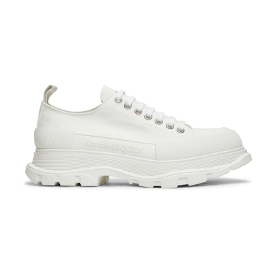 Alexander McQueen Tread Slick Lace Up 'White'
