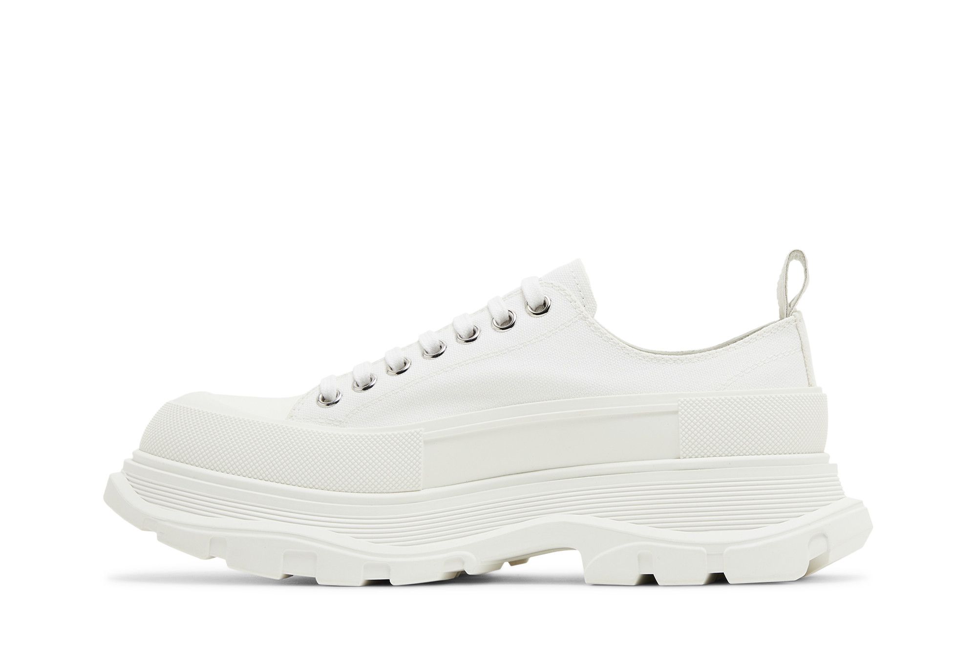 Lookbook Alexander McQueen Tread Slick Lacets ''Blanc'' 604257-W4MV2-9000
