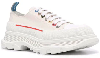 Order Alexander McQueen Tread Slick Lace Up ''Wit Multicolor'' 604257-W4MVG-9533