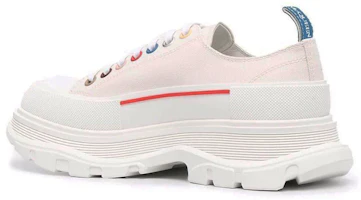 Lookbook Alexander McQueen Tread Slick Lace Up ''Wit Multicolor'' 604257-W4MVG-9533