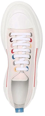 Alexander McQueen Tread Slick Lace Up 'Putih Pelbagai Warna' 604257-W4MVG-9533 Shop Alexander McQueen Tread Slick Lace Up 'Putih Pelbagai Warna' 604257-W4MVG-9533