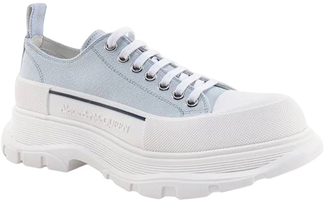 Alexander McQueen Tread Slick Schnürschuhe ''Hellblau Weiß'' 705660W4V414589 Lookbook Alexander McQueen Tread Slick Schnürschuhe ''Hellblau Weiß'' 705660W4V414589