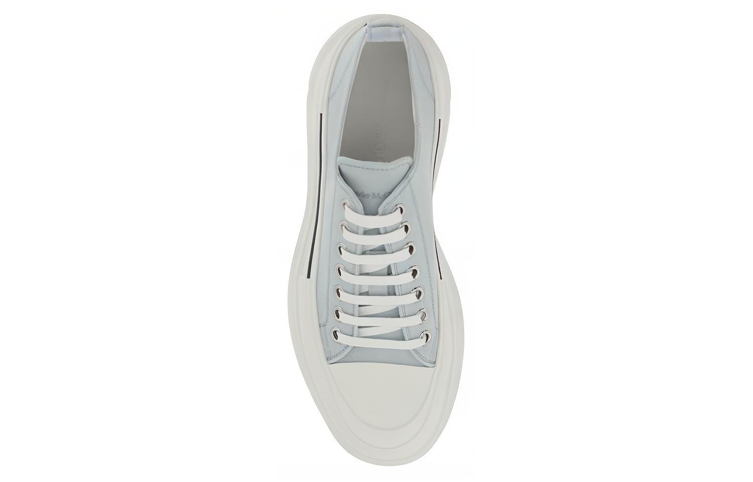 Shop Alexander McQueen Tread Slick Schnürschuhe ''Hellblau Weiß'' 705660W4V414589