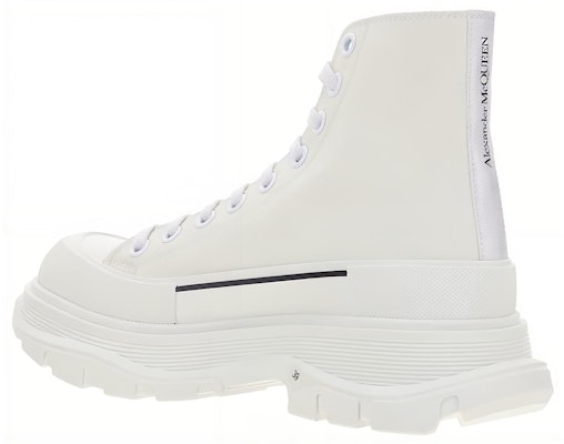 Alexander McQueen Tread Slick Logo Sneakers 'Putih Hitam' 682420W4RQ29356 Lookbook Alexander McQueen Tread Slick Logo Sneakers 'Putih Hitam' 682420W4RQ29356