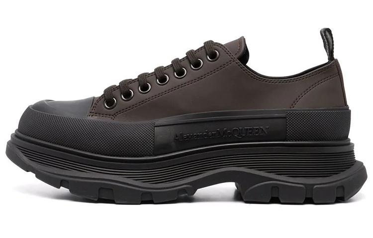 Alexander McQueen Tread Slick Low 'Brown Black' 682418W4RJ42246