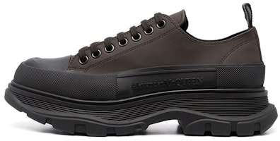 Alexander McQueen Tread Slick Low 'Brown Black' 682418W4RJ42246 Alexander McQueen Tread Slick Low 'Brown Black' 682418W4RJ42246