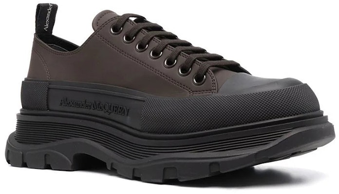 Alexander McQueen Tread Slick Low 'Brown Black' 682418W4RJ42246 Order Alexander McQueen Tread Slick Low 'Brown Black' 682418W4RJ42246