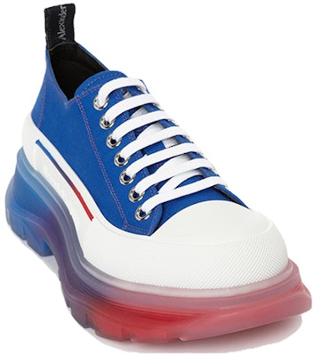 Alexander McQueen Tread Slick Low Lace Up Royal Putih 705660W4TGE1141 Lookbook Alexander McQueen Tread Slick Low Lace Up Royal Putih 705660W4TGE1141