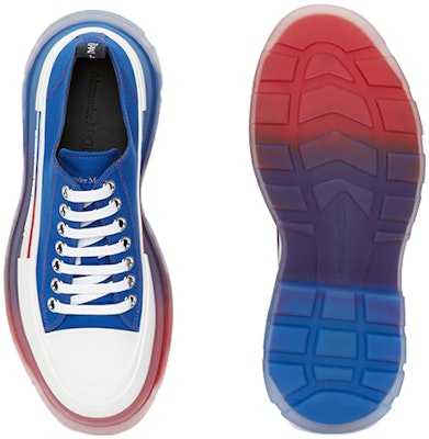 Alexander McQueen Tread Slick Low Lace Up Royal Putih 705660W4TGE1141 Purchase Alexander McQueen Tread Slick Low Lace Up Royal Putih 705660W4TGE1141