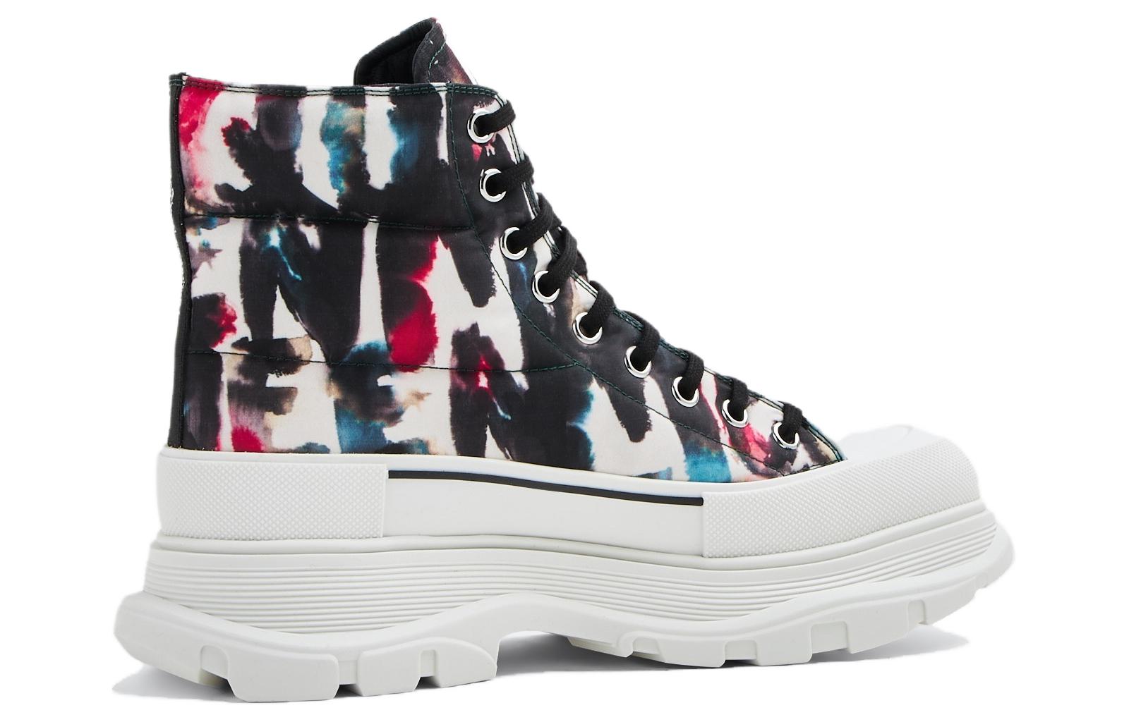 Shop マックイーン トレッド スリック キルトブーツ (水彩グラフィティ) 727384-W4PM1-8916